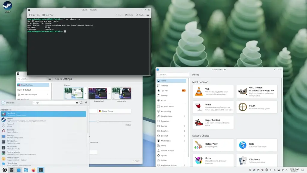 KDE Plasma 6.6 Delivers An Impressive Edge For Radeon Graphics Over GNOME 50 On…