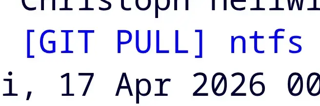 New NTFS File-System Driver Submitted For Linux 7.1