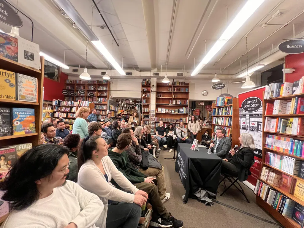 Great crowd, great conversation at Cindy Cohn’s “Privacy’s Defender” talk with…