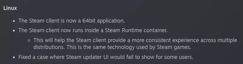 Today's Steam Beta Makes The Linux Client A 64-bit App