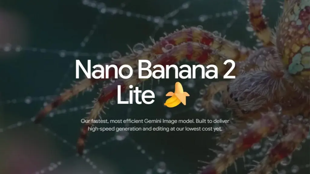 Google's new Nano Banana 2 Lite image model is its fastest and cheapest yet