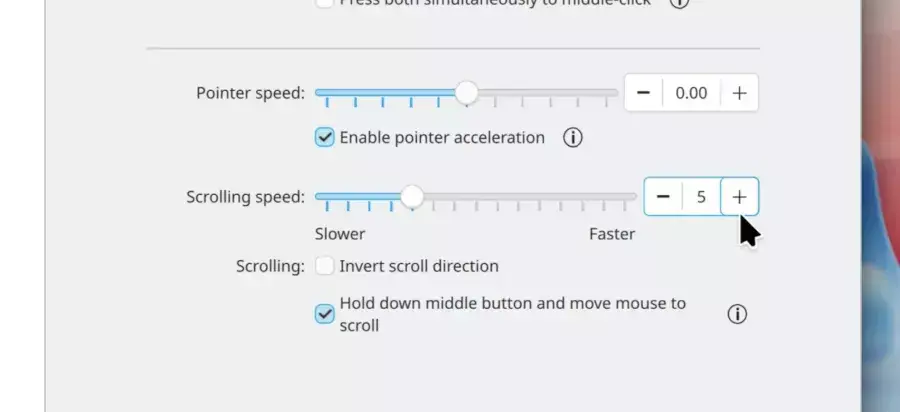 KDE Plasma 6.8 To Allow Fine-Tuning Mouse/Touchpad Speeds