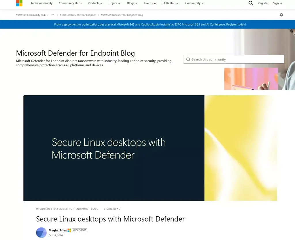 Microsoft Releases Microsoft Defender For The Linux Desktop