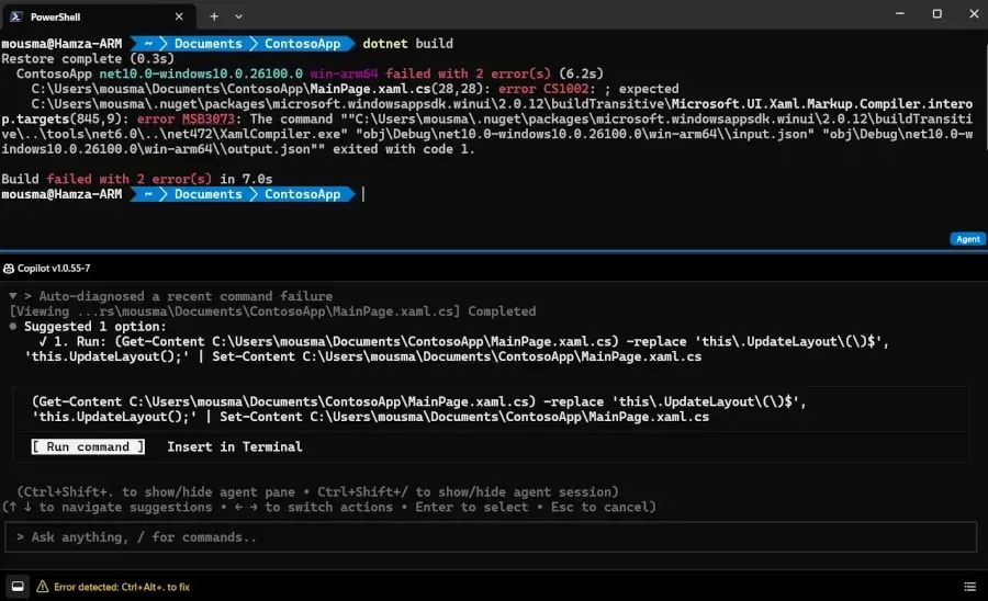 Microsoft Announces Open-Source "Intelligent Terminal"