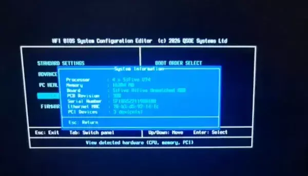 HFI BIOS Aims To Provide A POST-Like Power On Screen & BIOS Setup Utility For…