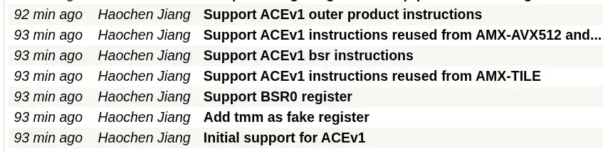 GCC 17 Compiler Merges Initial Support For Intel/AMD AI Compute Extensions "ACE"