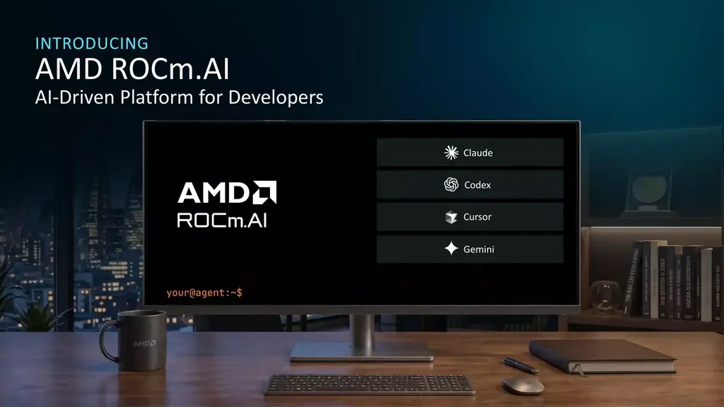 AMD Announces ROCm.AI As AI-Driven Platform For Developers