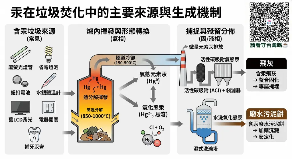 【你所不知道的焚化爐 —— 液態金屬T1000 汞】
