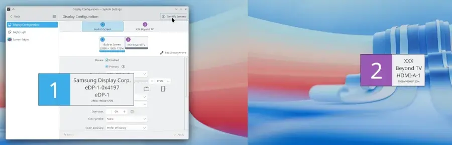 KDE Plasma 6.8 Making It Easier To Configure Multi-Monitor Setups