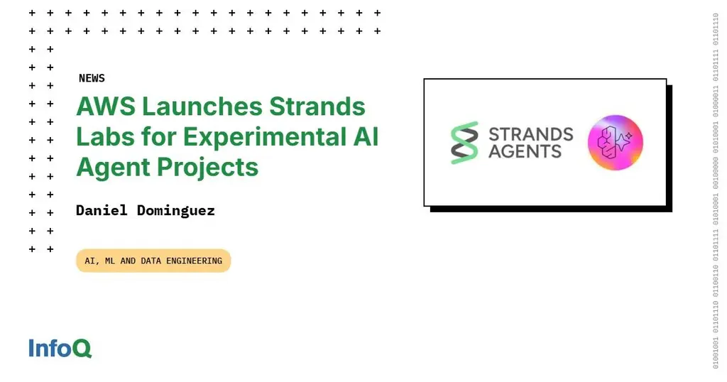 AWS introduced Strands Labs - a new #GitHub organization for experimental…