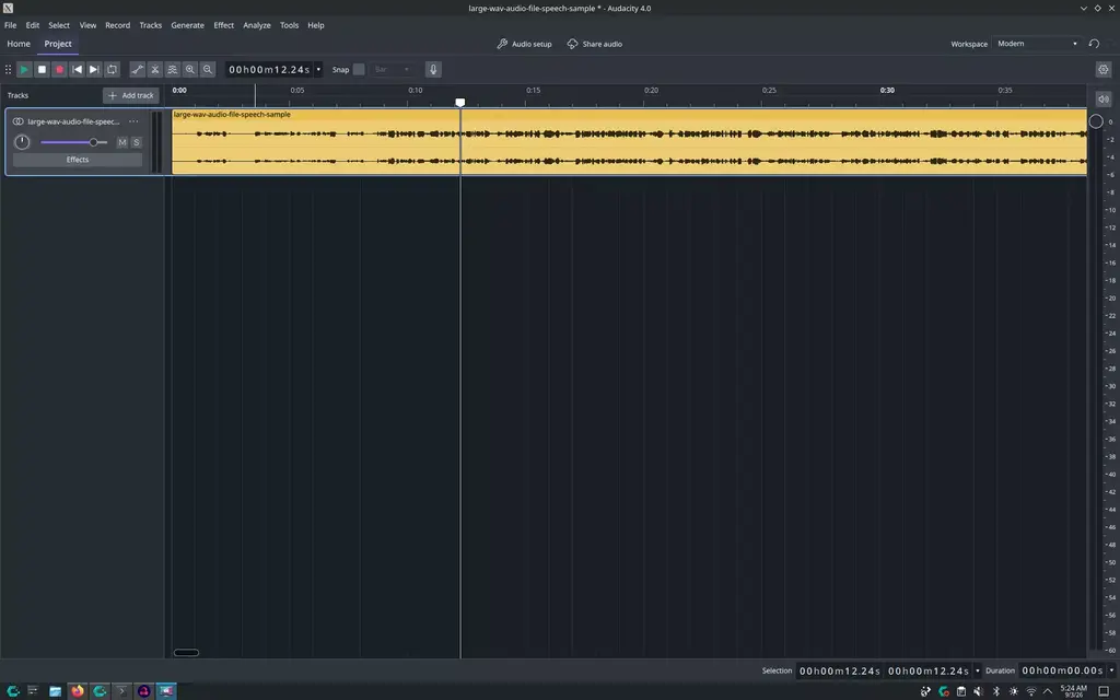 Audacity 4.0 Audio Editor Released With Qt6 Based UI