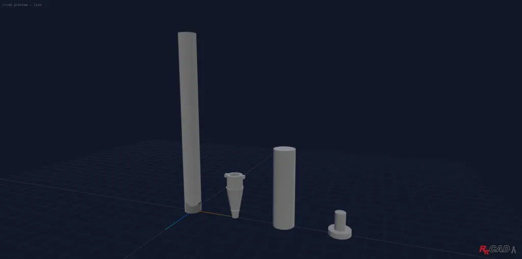 Rust 加 mRuby 加 OCCT 加 three.js 加 MCP，就成了一套讓我以自然語言下達指示，就產出 CAD as Code 模型程式碼的工具：