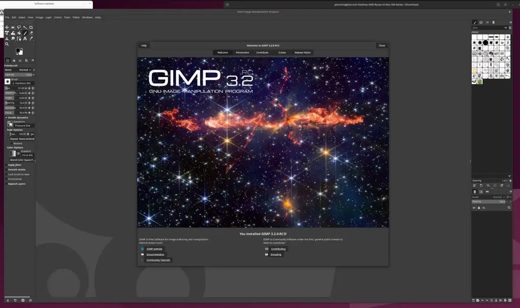 GIMP 3.2 Released With Many Improvements