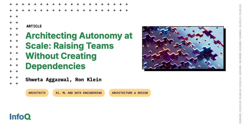 For years, #SoftwareArchitecture was seen as a top-down control function. It…