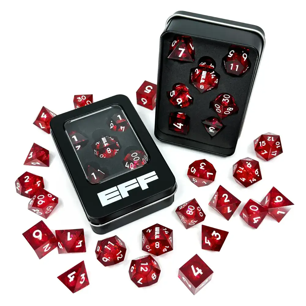 Sure, maybe you don't need more dice. But these ones help protect free speech…