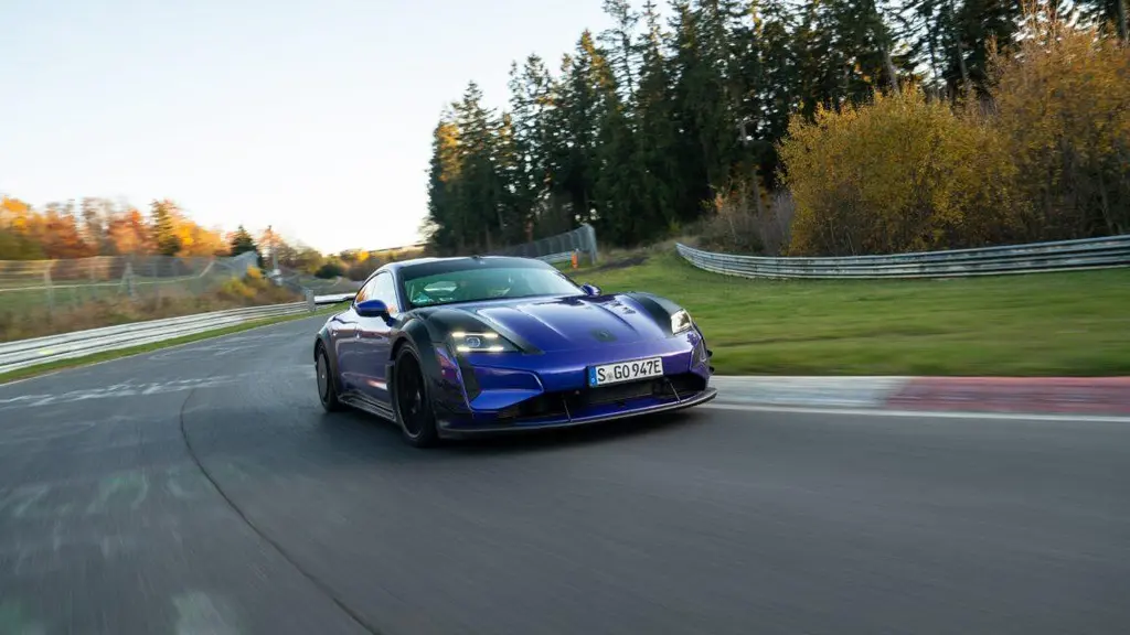 Is your Porsche Taycan too slow at the Nürbugring? You need this Manthey Kit