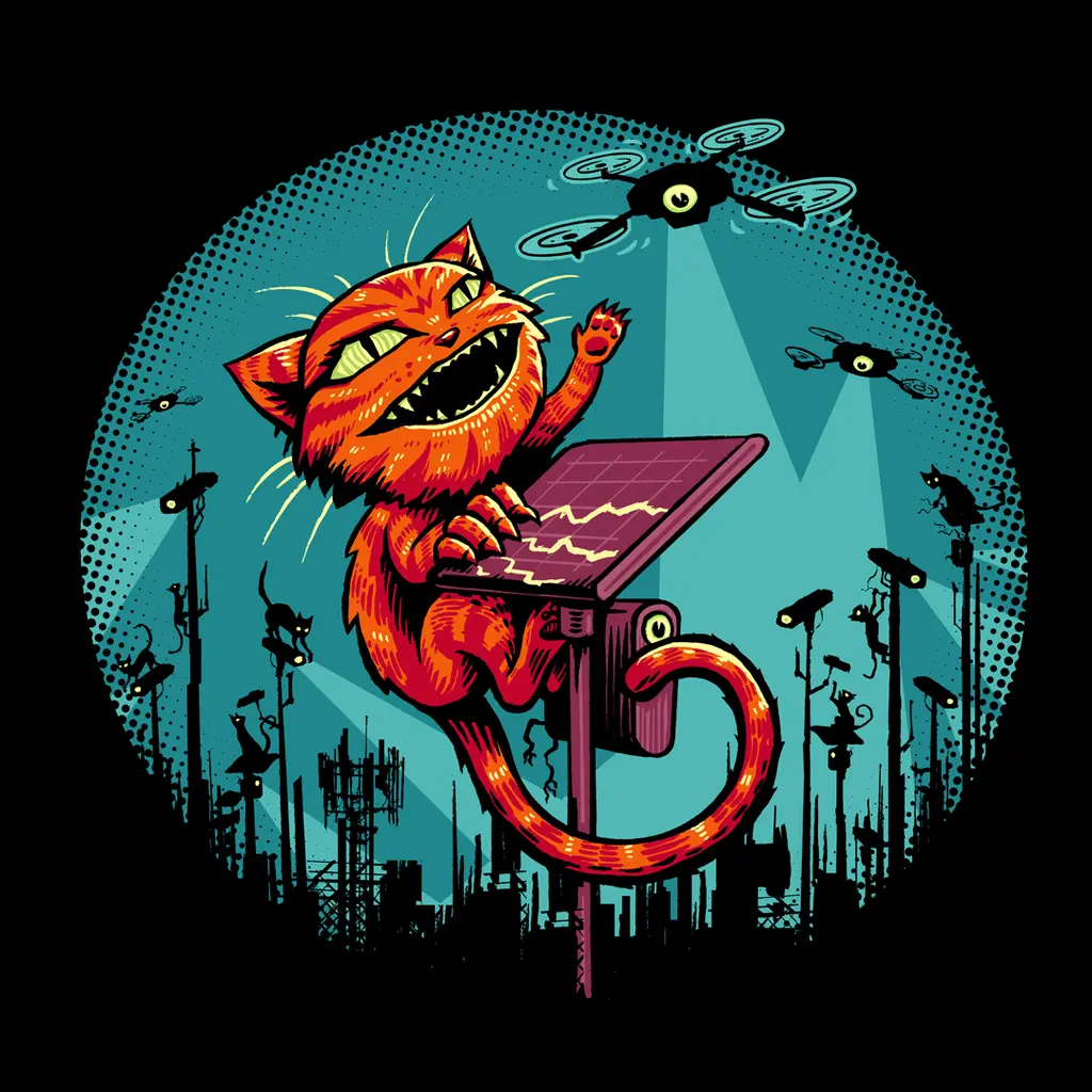 Got a destructive orange kitty in your life? Some EFF staff do too! Hence the…