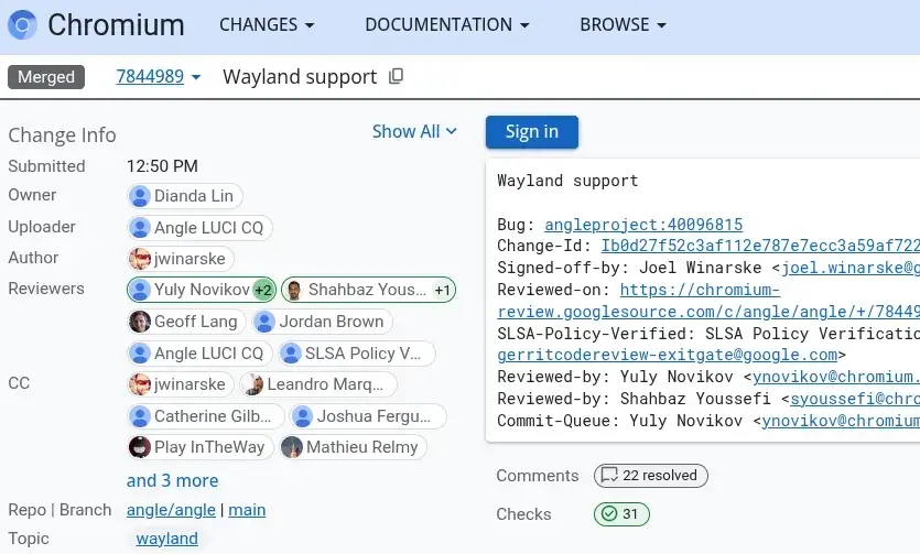 Google's ANGLE Merges Wayland Support, Unblocking Chromium Embedded Framework…