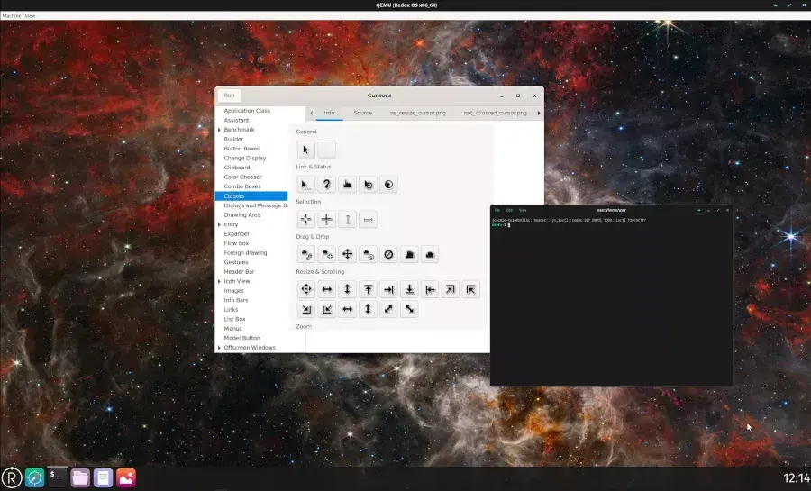 Redox OS Gets GTK3 Backend For Orbital Desktop, Fractional Scaling & USB…