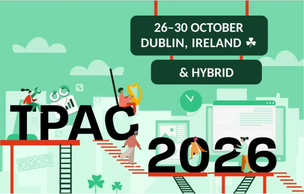 W3C will host TPAC 2026, our major event of the year, from 26-30 October 2026…