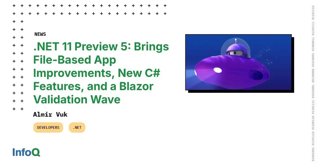 #dotnet11 Preview 5 is here!