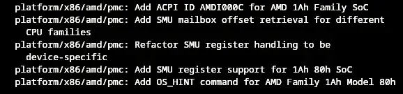 AMD PMC Linux Driver Preps For Zen 6 CPUs