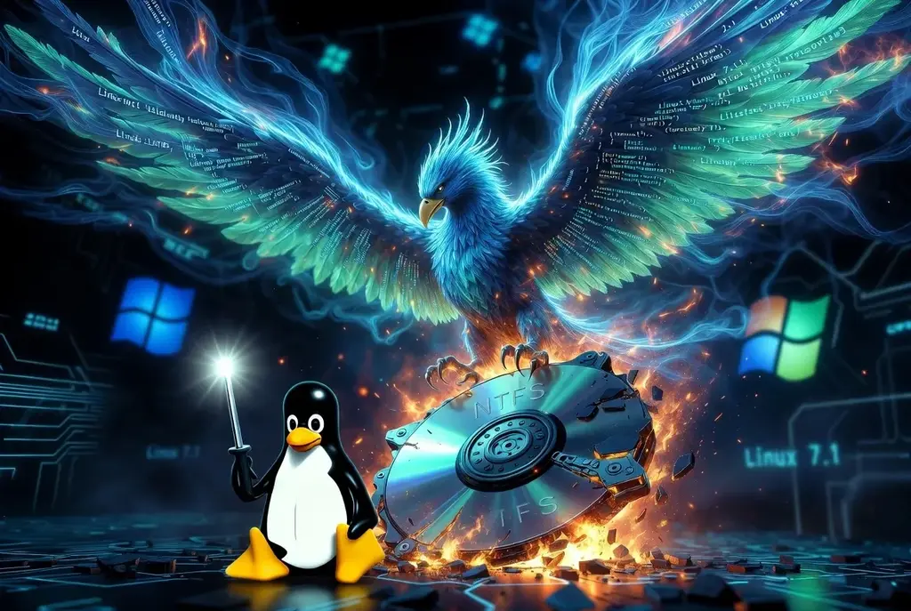 New NTFS Driver Sees More Fixes With Linux 7.1-rc2
