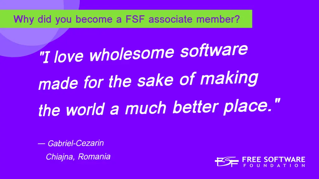Our associate members come from around the world and join for many reasons.…