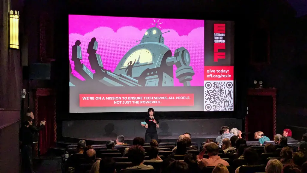 Thanks to the Roxie Theater for inviting EFF to co-present surveillance classic…