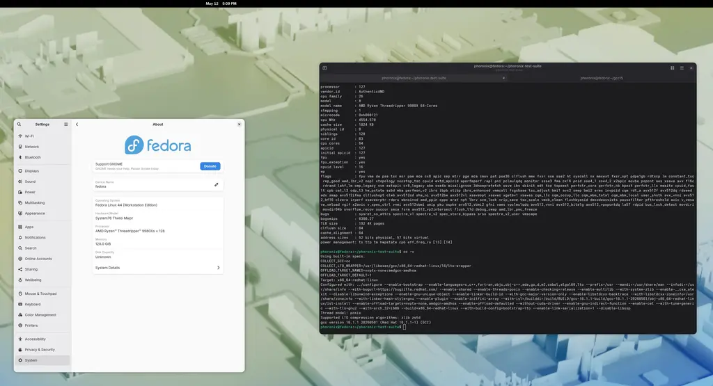 GCC 16 Produces Faster Binaries Than GCC 15, Competitive Race With LLVM Clang 22
