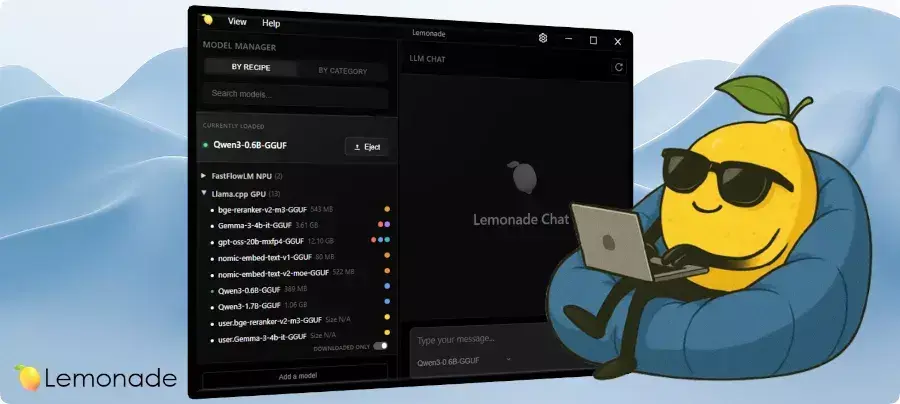 Lemonade 11.5 Local AI Server Released With Completed Lemonade Router