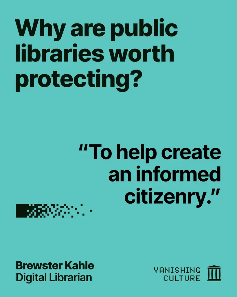 🧵1/3 What happens when libraries can no longer preserve the knowledge they…
