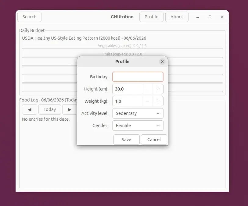 GNU Gets Back Into Nutrition Software After 14 Year Hiatus