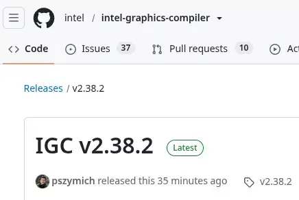 Intel IGC 2.38.2 Brings Latest Round Of Graphics Compiler Improvements