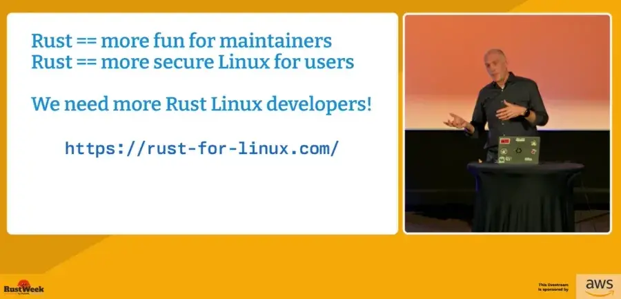 Greg KH Calls For More Rust Linux Developers
