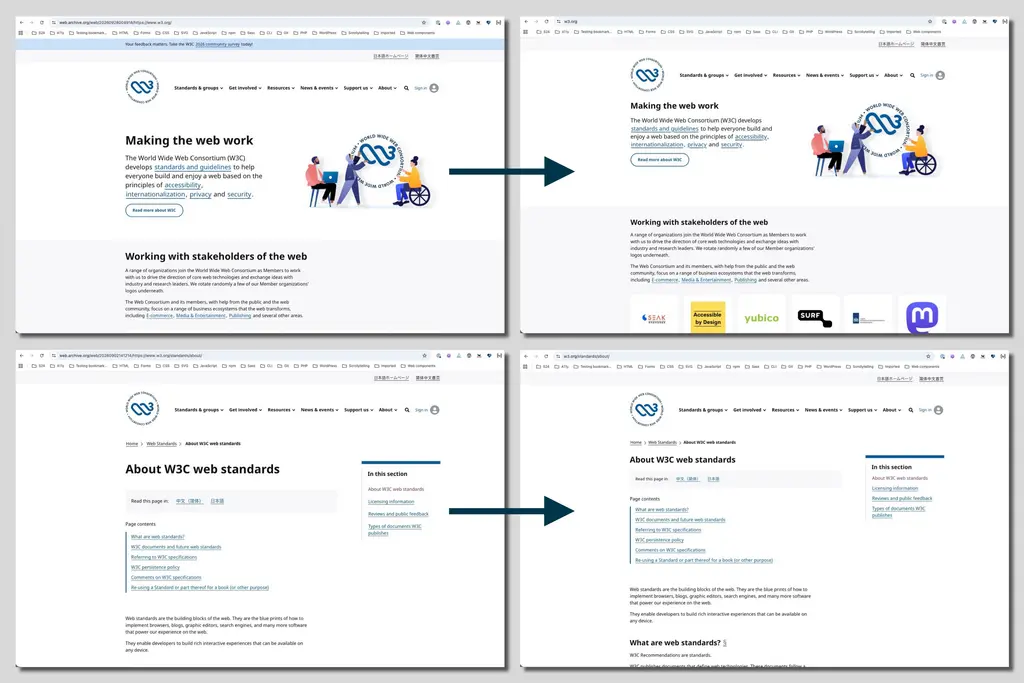 ✍️ #blog What’s new in the #W3C Website Design System