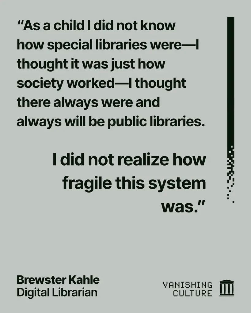 🧵1/3 What happens when libraries can no longer preserve the knowledge they…