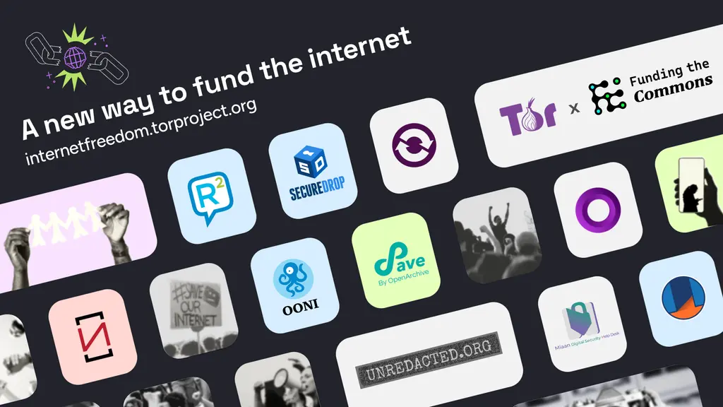 We've been working on a new way to fund internet freedom. In partnership with…