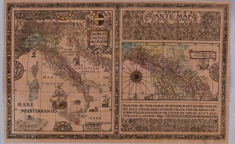 The Dante Map: Mary Hensman’s Masterpiece