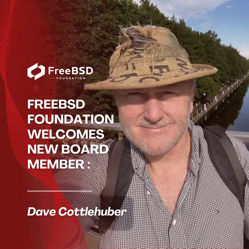 FreeBSD Foundation Welcomes New Board Member: Dave Cottlehuber