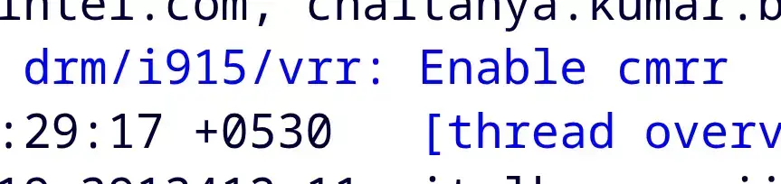 Intel Improving Its Content Match Refresh Rate "CMRR" Feature With Linux 7.4