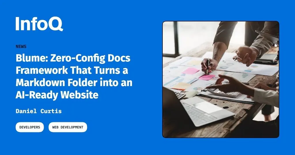 Blume is an #opensource documentation framework that converts Markdown into a…