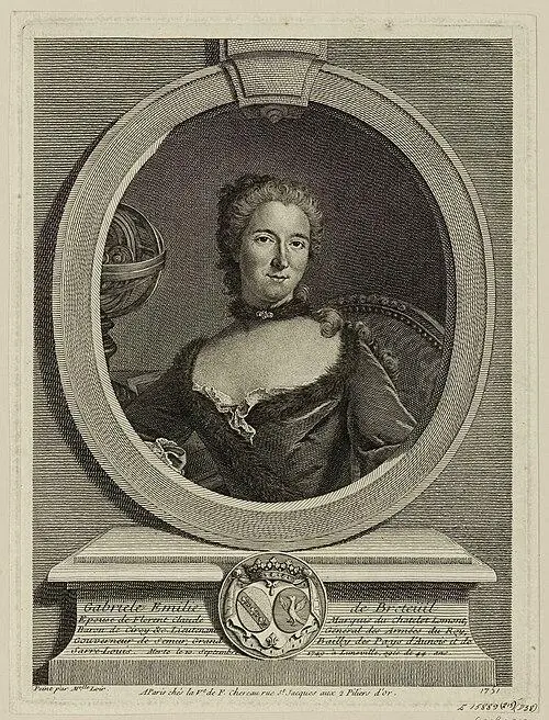 Émilie du Châtelet (1706–1749), mathematician, physicist & translator