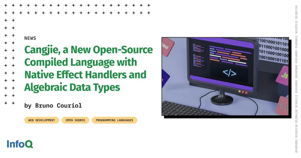 Meet #Cangjie (CJ) - a new application development language.