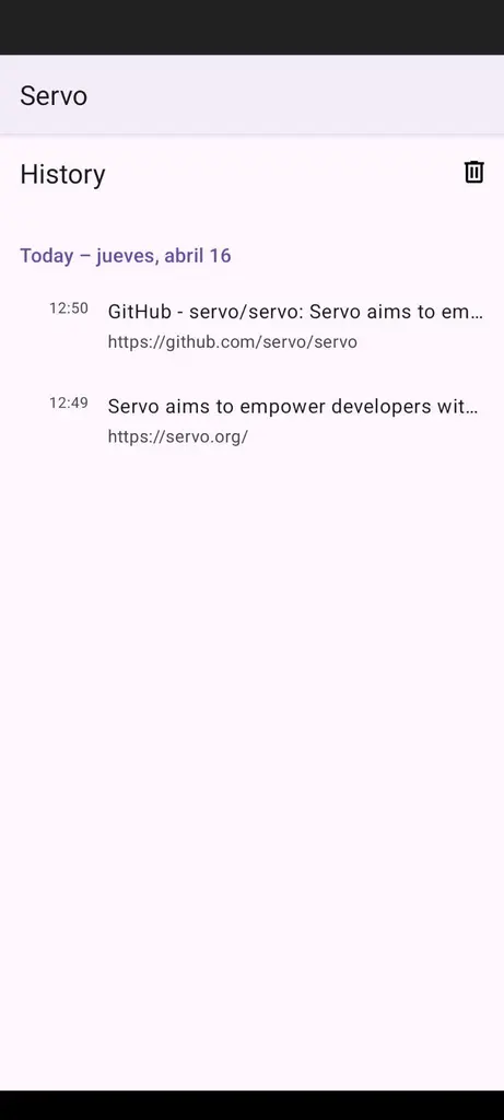 Servo on Android just got a big refresh: