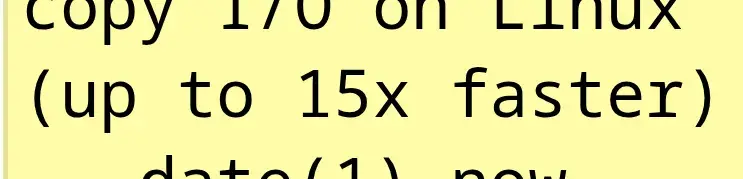 Preview image for GNU Coreutils 9.11 Brings New Performance Improvements: Up To 15x Faster cat