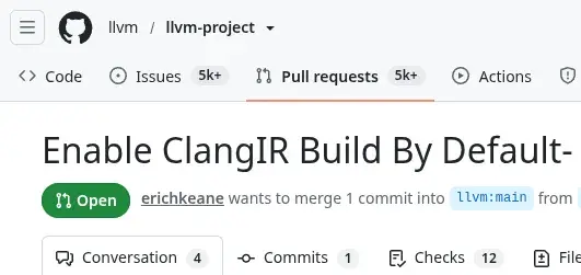 Preview image for LLVM Developers Discuss Enabling ClangIR Build By Default