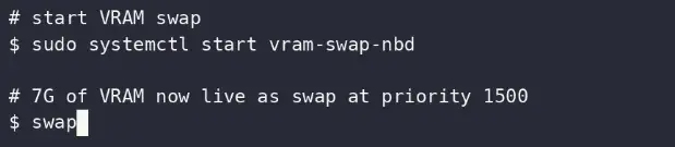 Preview image for NBD-VRAM Provides Swap Space On Your NVIDIA GeForce GPUs