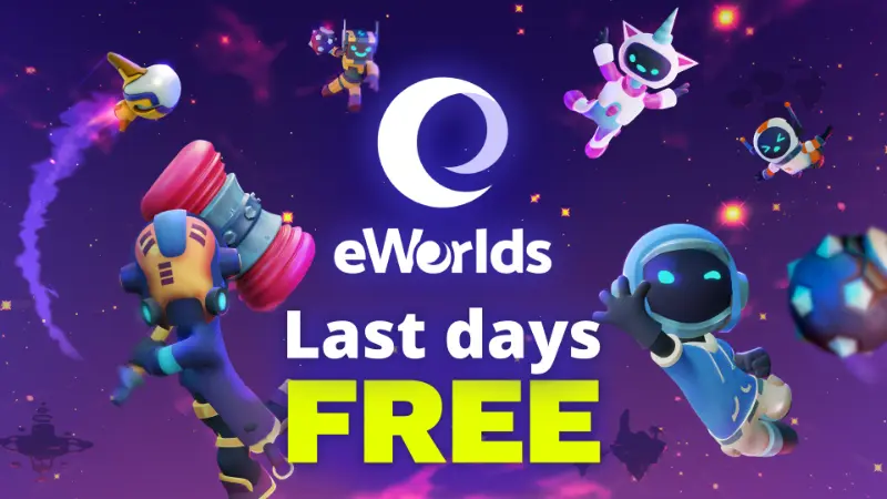 Preview image for eWorlds - Important news: Last days to get eWorlds for FREE - Steam 新聞