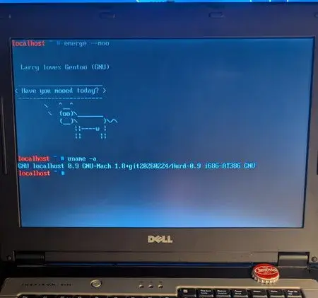 Preview image for Gentoo Releases Experimental Images Using GNU/Hurd